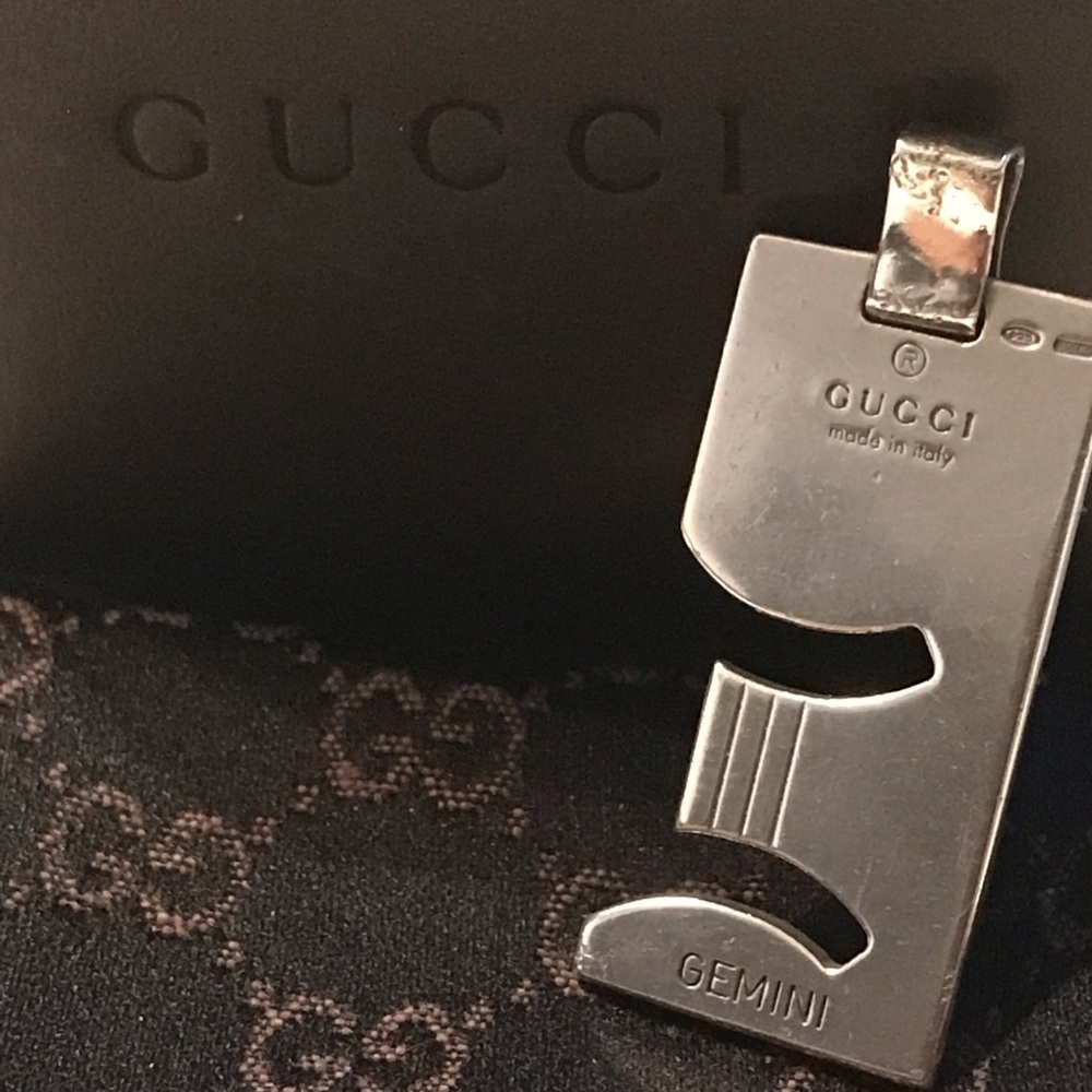 Gucci Gemini 925 Silver Pendant - Picture 8 of 8